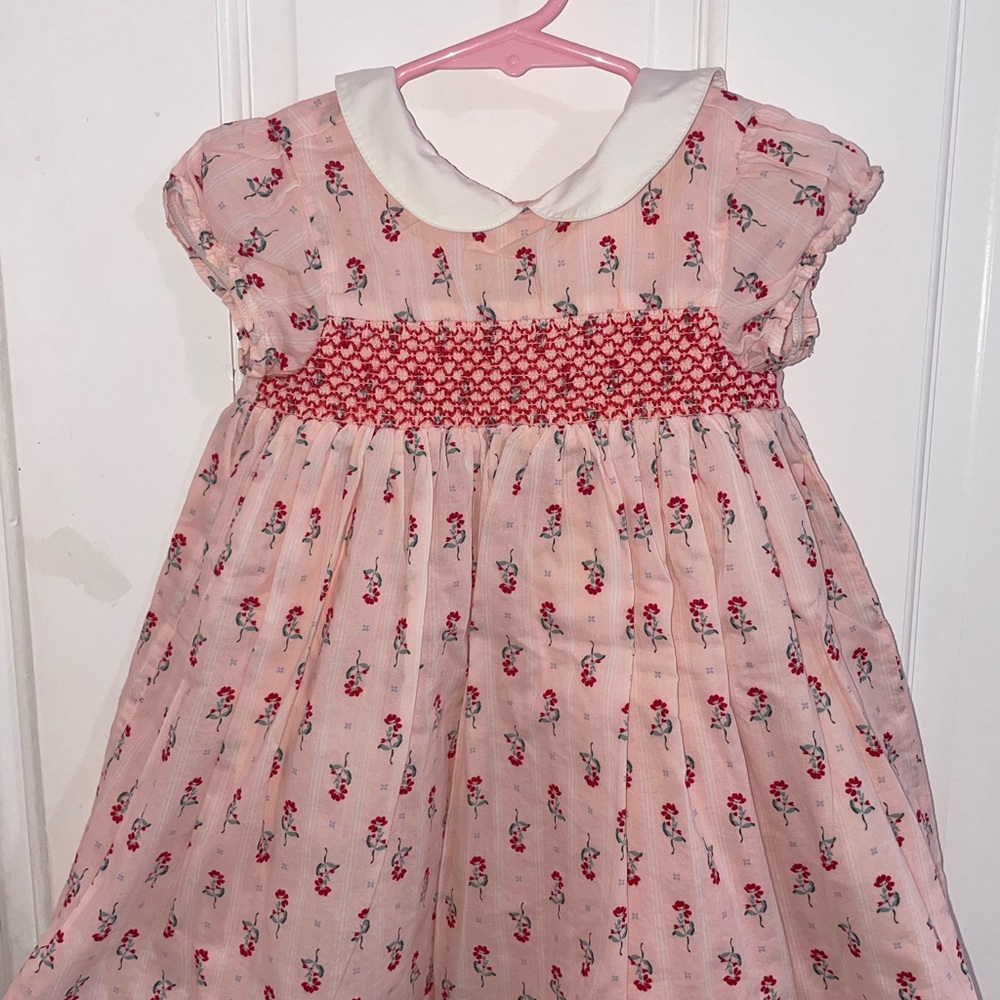 Janie and Jack Pink and Red Casual Dress